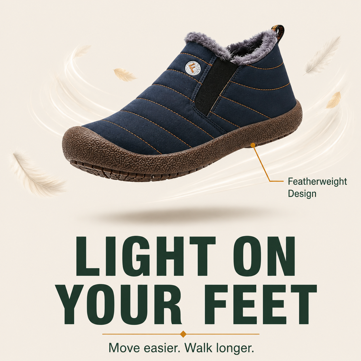 NordTherm™ Winterstiefel für Männer aus weicher Baumwolle