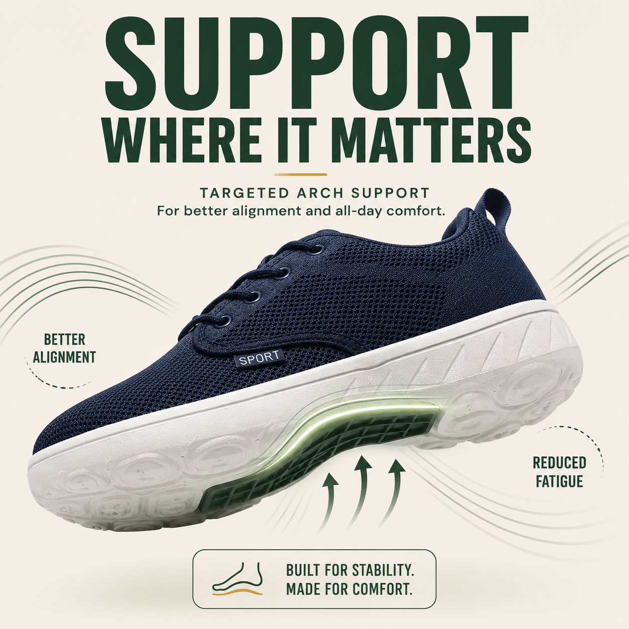 SummitEase™ Orthopädische Herren-Weitzehen-Wanderschuhe