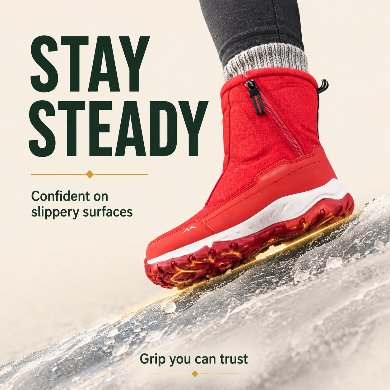 GlacierTrek™ Women’s Waterproof Thermal Boots