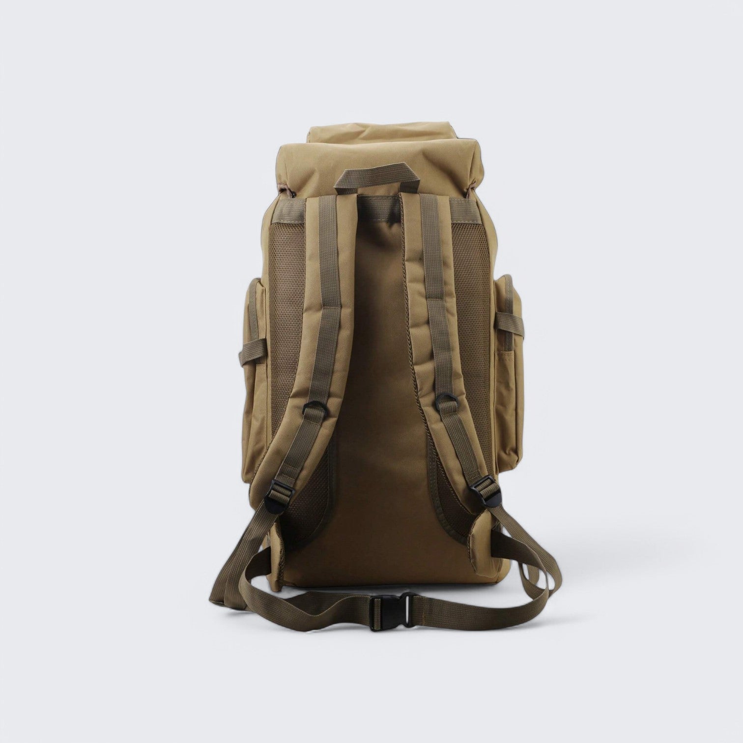 Zaino da trekking impermeabile 80L grande Khaki