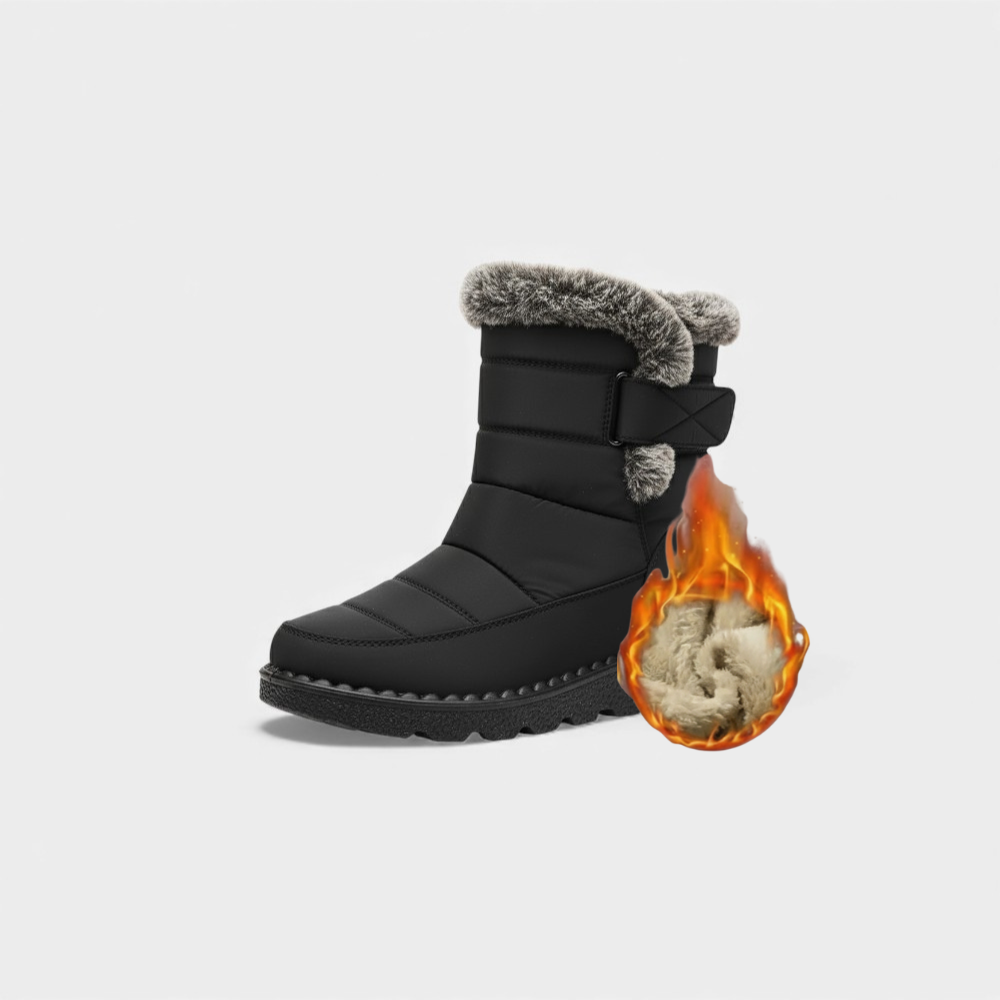 FrostNova™ Wasserdichte, mit Fleece gefütterte Winterstiefel für Damen