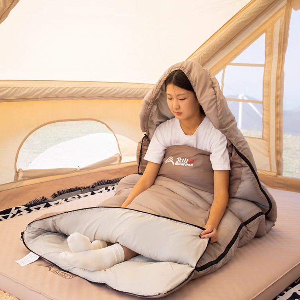 SummitRest™ All-Season Ultralight Sleeping Bag – Compact, Waterproof & Warm