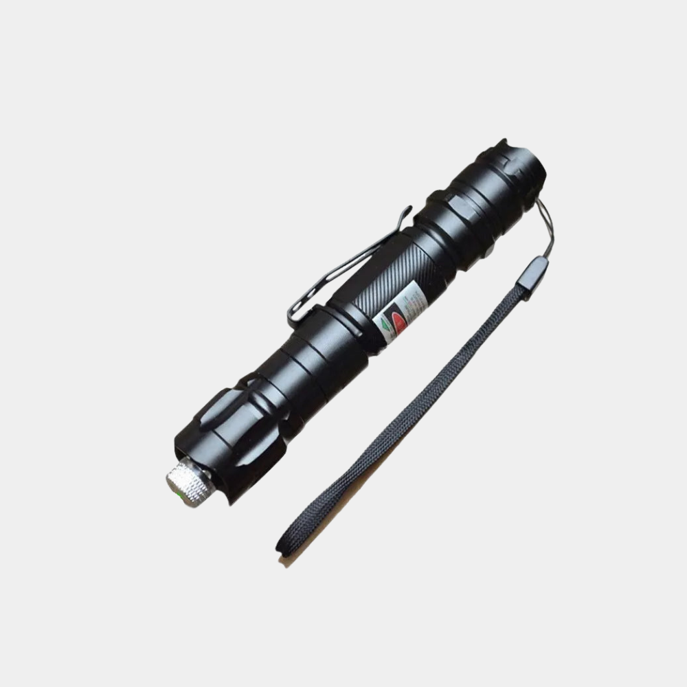 Torcia LaserSight™ ricaricabile con puntatore laser verde a lunga distanza