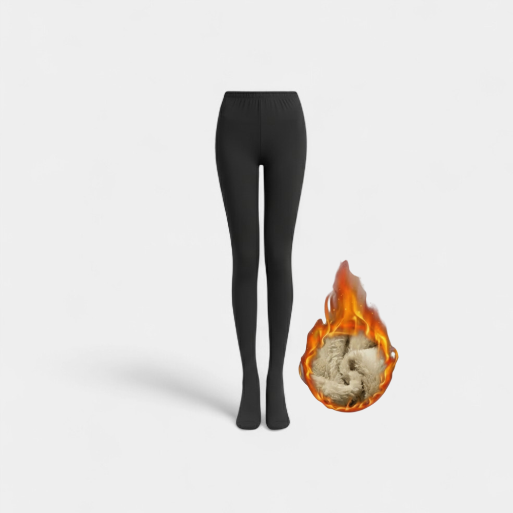 GlaciLuxe™ Leggings d'hiver doublés en polaire pour femmes
