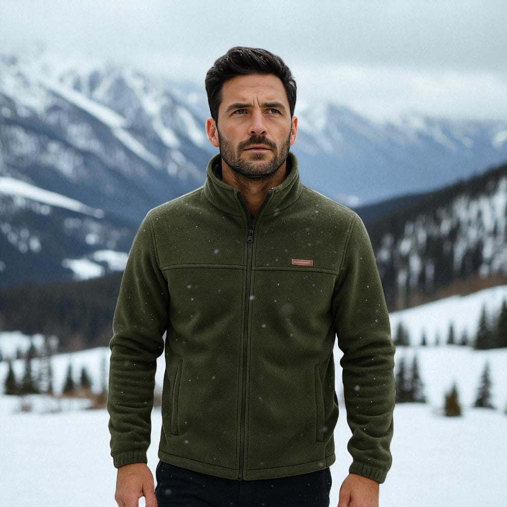 BreezeGuard™ Men’s Windbreaker Fleece Jacket