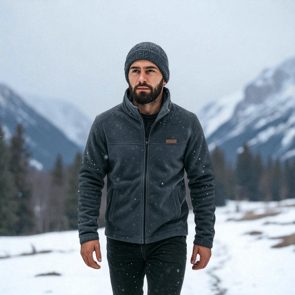 BreezeGuard™ Men’s Windbreaker Fleece Jacket