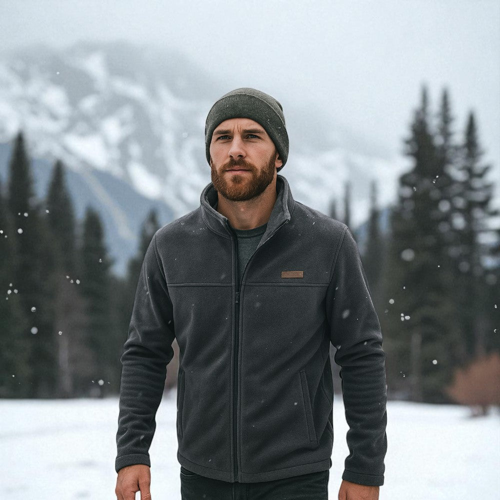 BreezeGuard™ Men’s Windbreaker Fleece Jacket