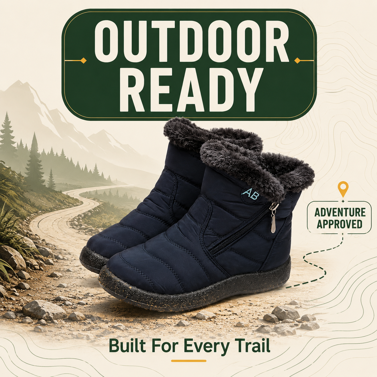 FrostTrek™ Women's Waterproof Fleece-Lined Winter Boots