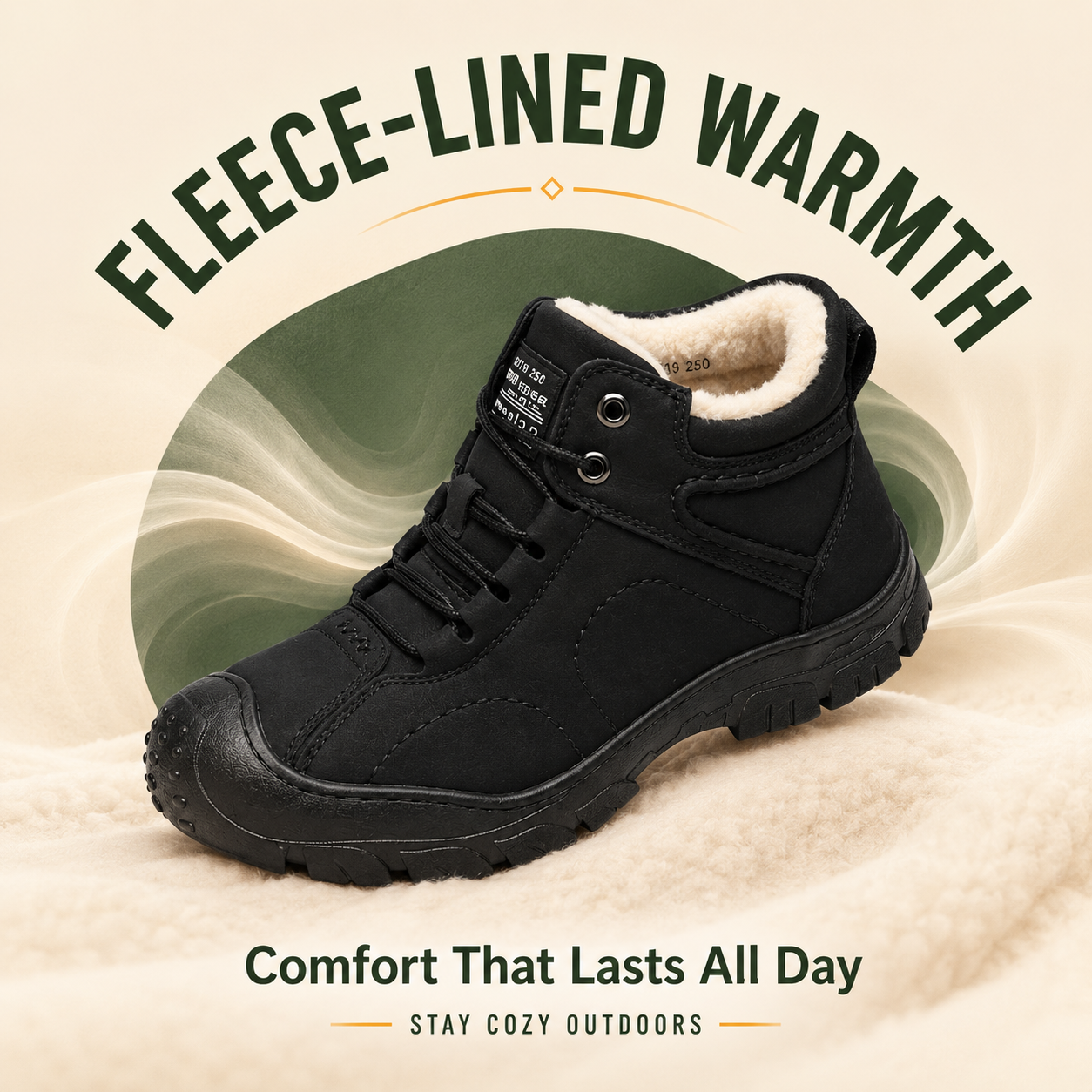 GlacierStep™ Men’s Waterproof Fleece-Lined Boots
