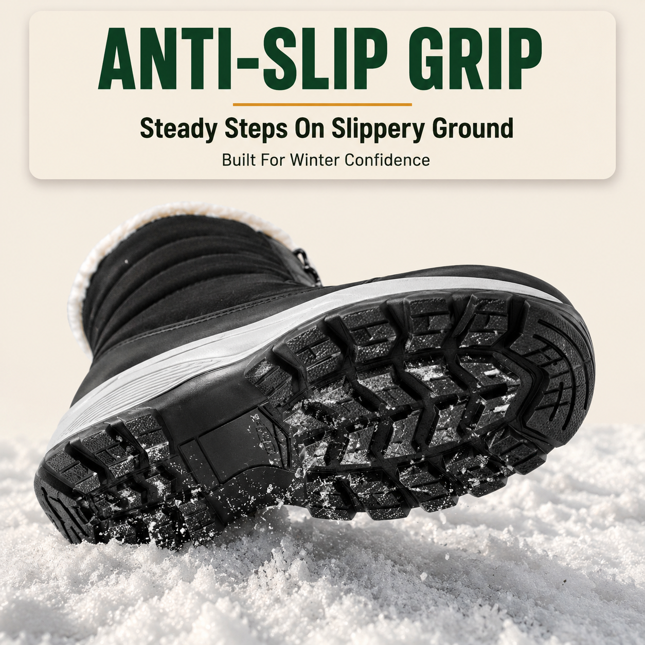 FrostHaven™ Women’s Waterproof Snow Boots