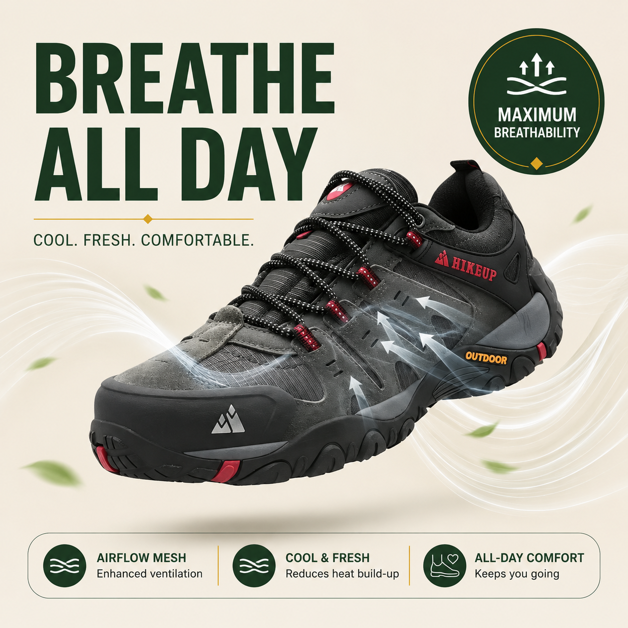 SummitShield™ Men’s Waterproof Trekking Shoes