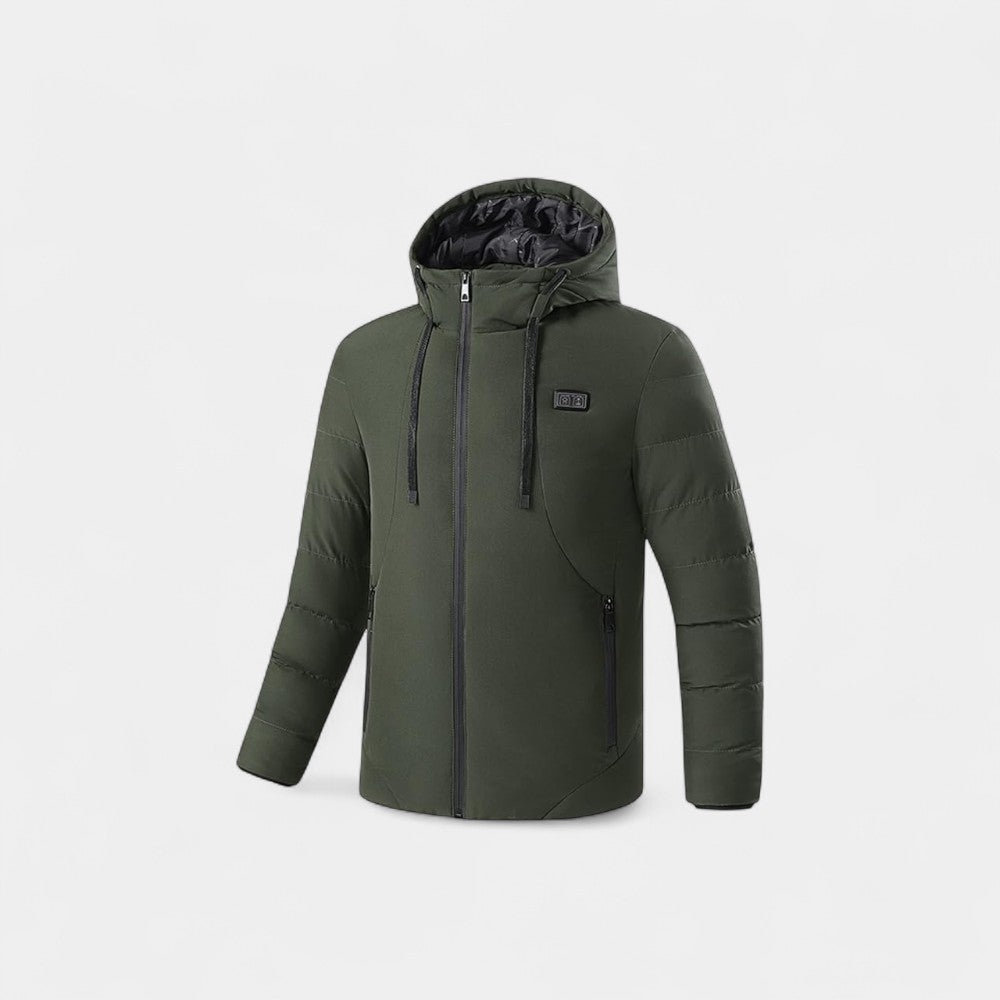 GlacierFort™ Unisex beheizte Winterkapuzenjacke