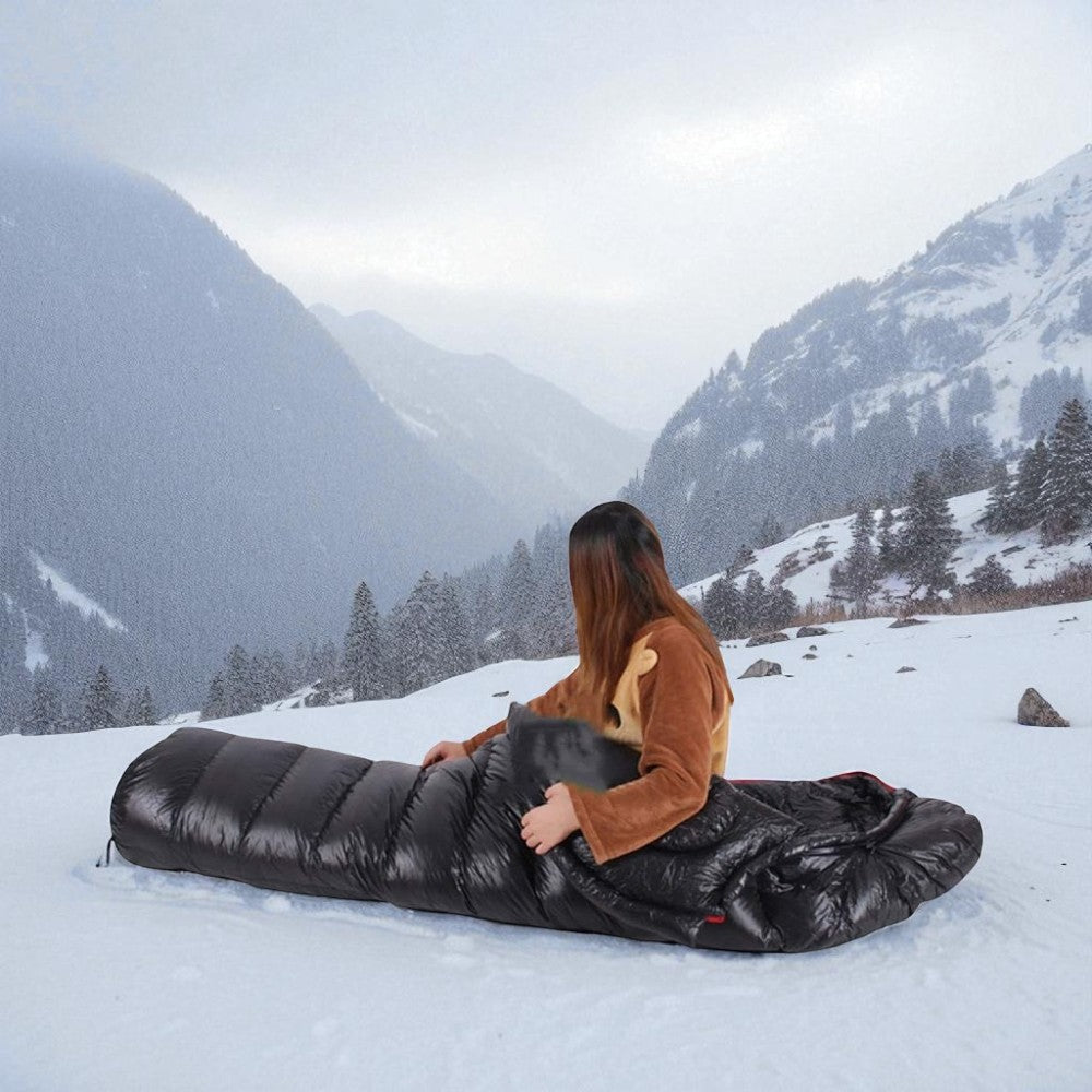 All-Season Ultralight Sleeping Bag – Compact, Waterproof & Warm