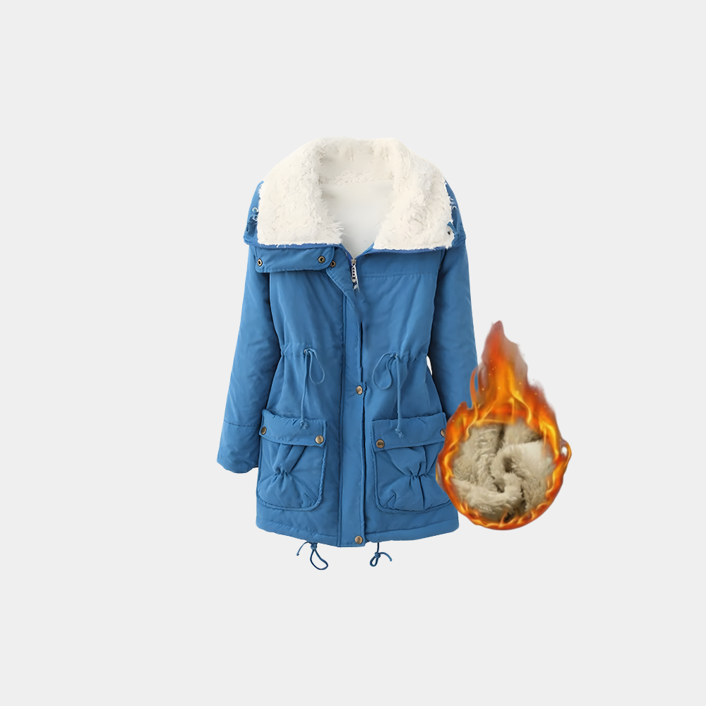 IcePeak™ dames fleece gevoerd winterjack met capuchon