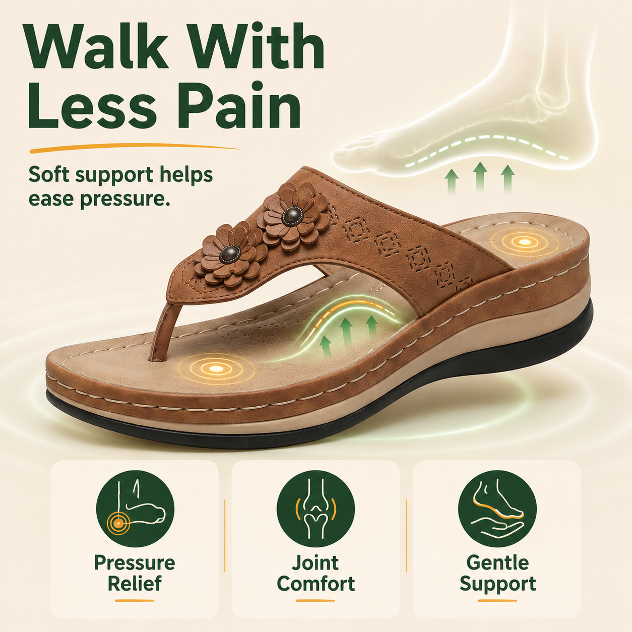 ErgoSole™ Orthopedic Comfort Sandals