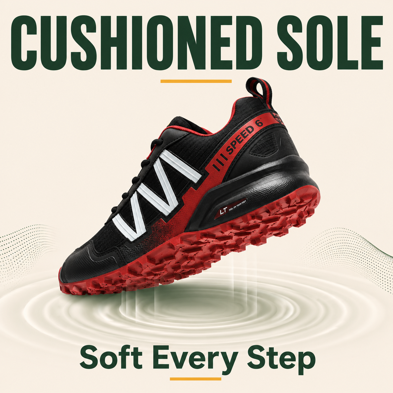 OrthoStride LightTrail — Orthopedic Hiking Shoes for Pain-Free Steps & Natural Support (Unisex)