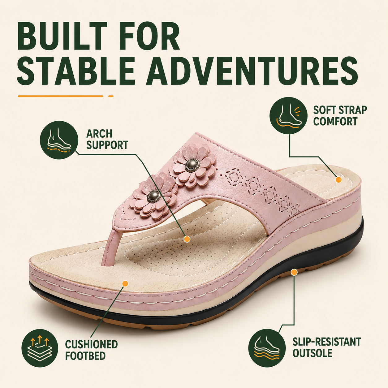 ErgoSole™ Orthopedic Comfort Sandals