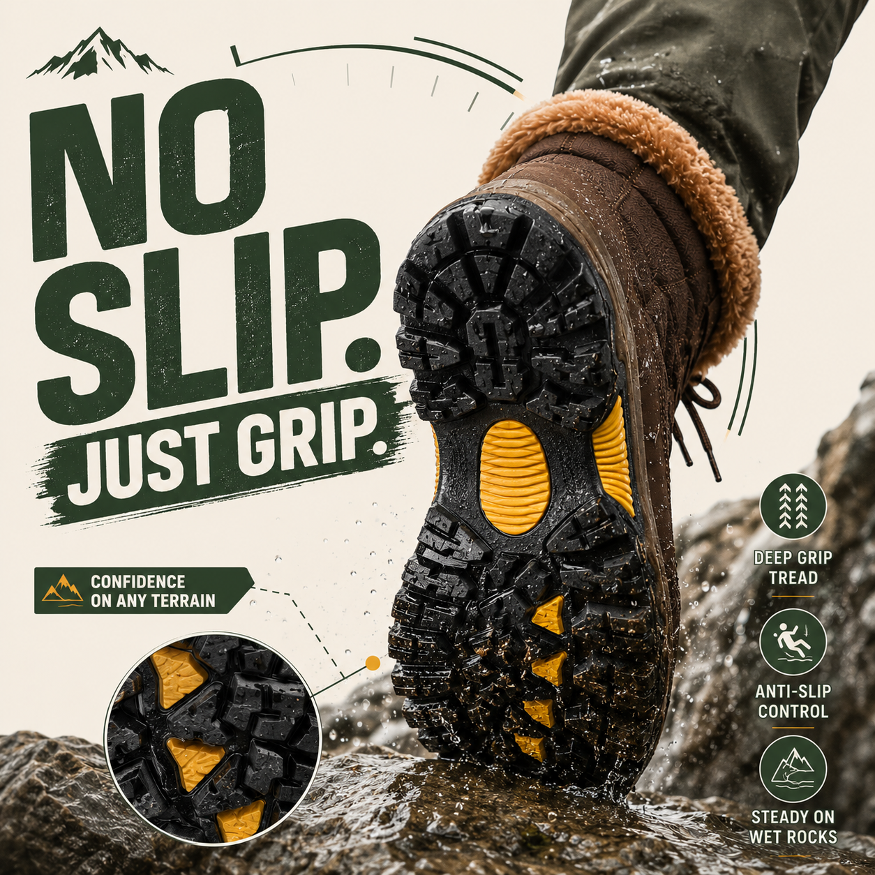 FrostAlign™ Women’s Waterproof Fleece-Lined Orthopedic Boots