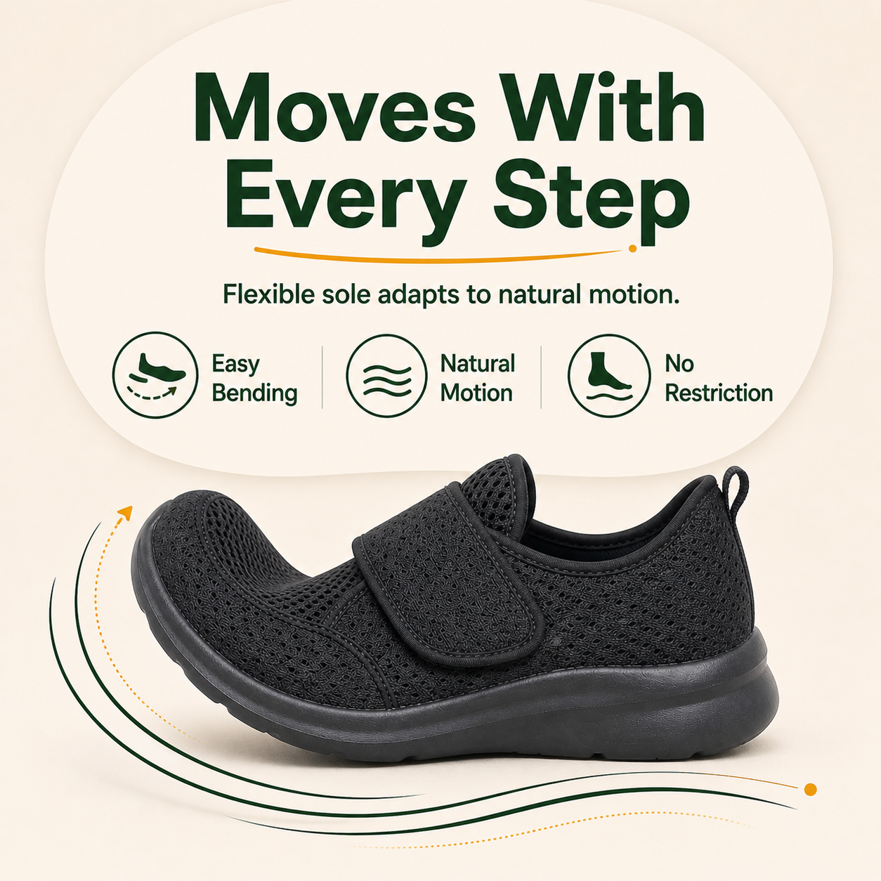 FienPro™ Women’s Orthopedic Wide-Fit Comfort Shoes