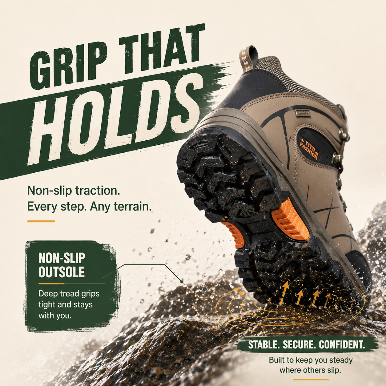 AlpineGuard™ Ski- und Wanderschuhe für Männer