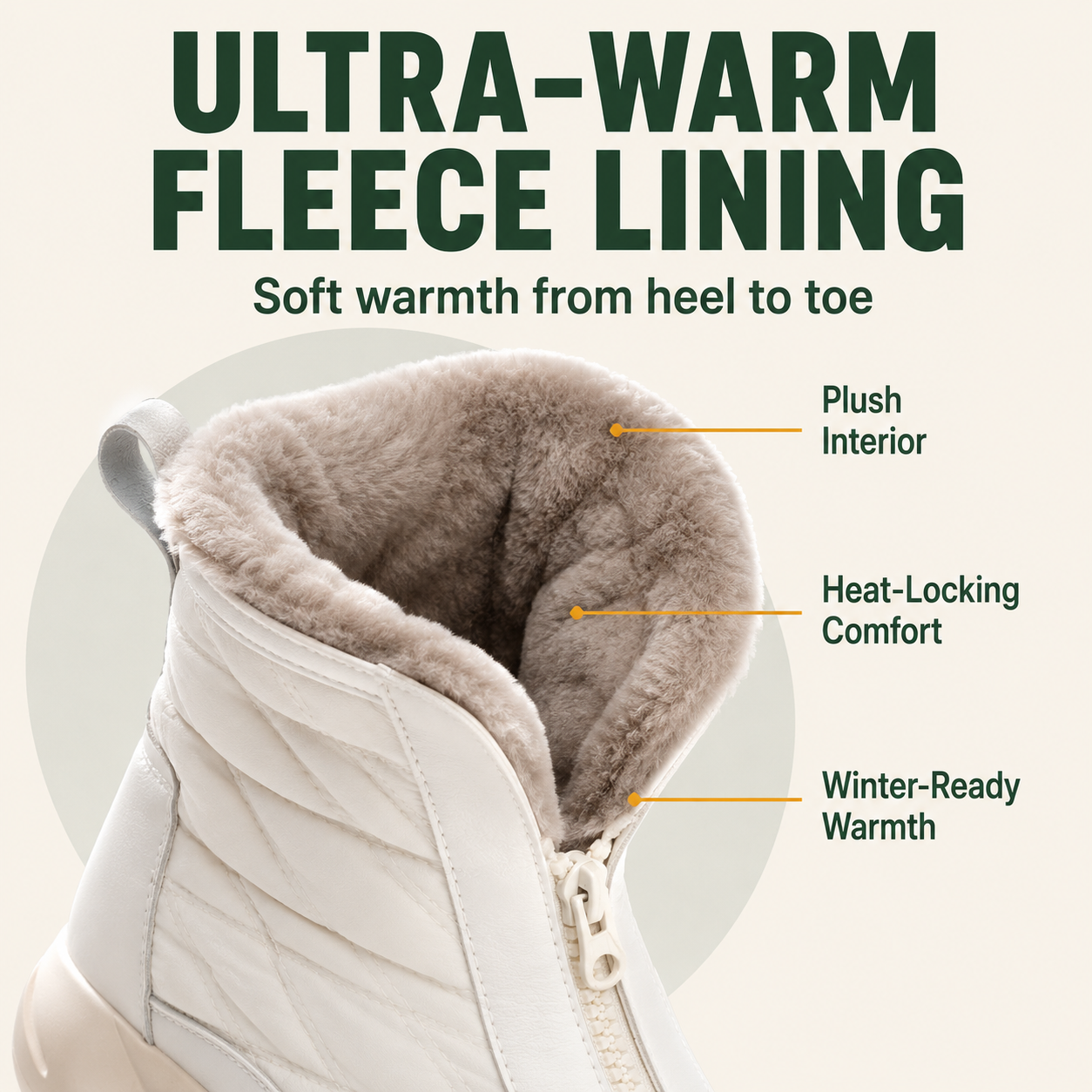 FrostCore™ Damen-Winterstiefel mit Fleece-Futter