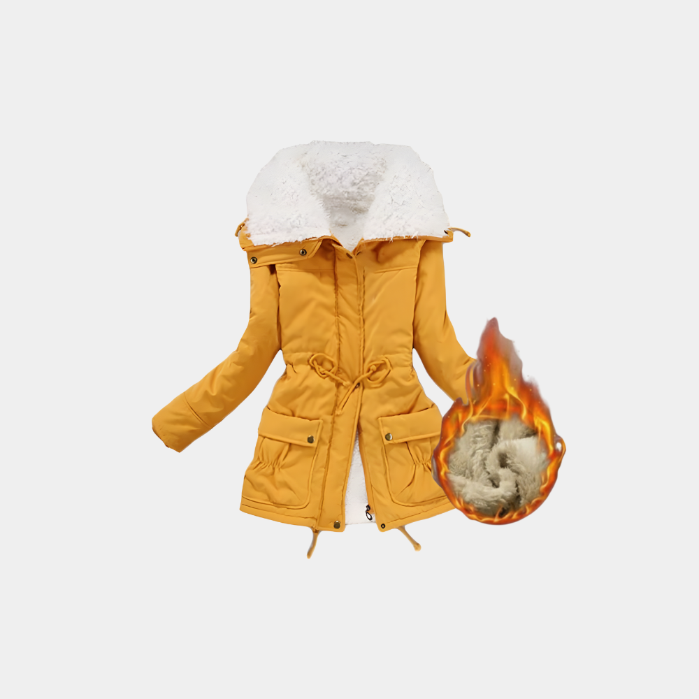 IcePeak™ dames fleece gevoerd winterjack met capuchon