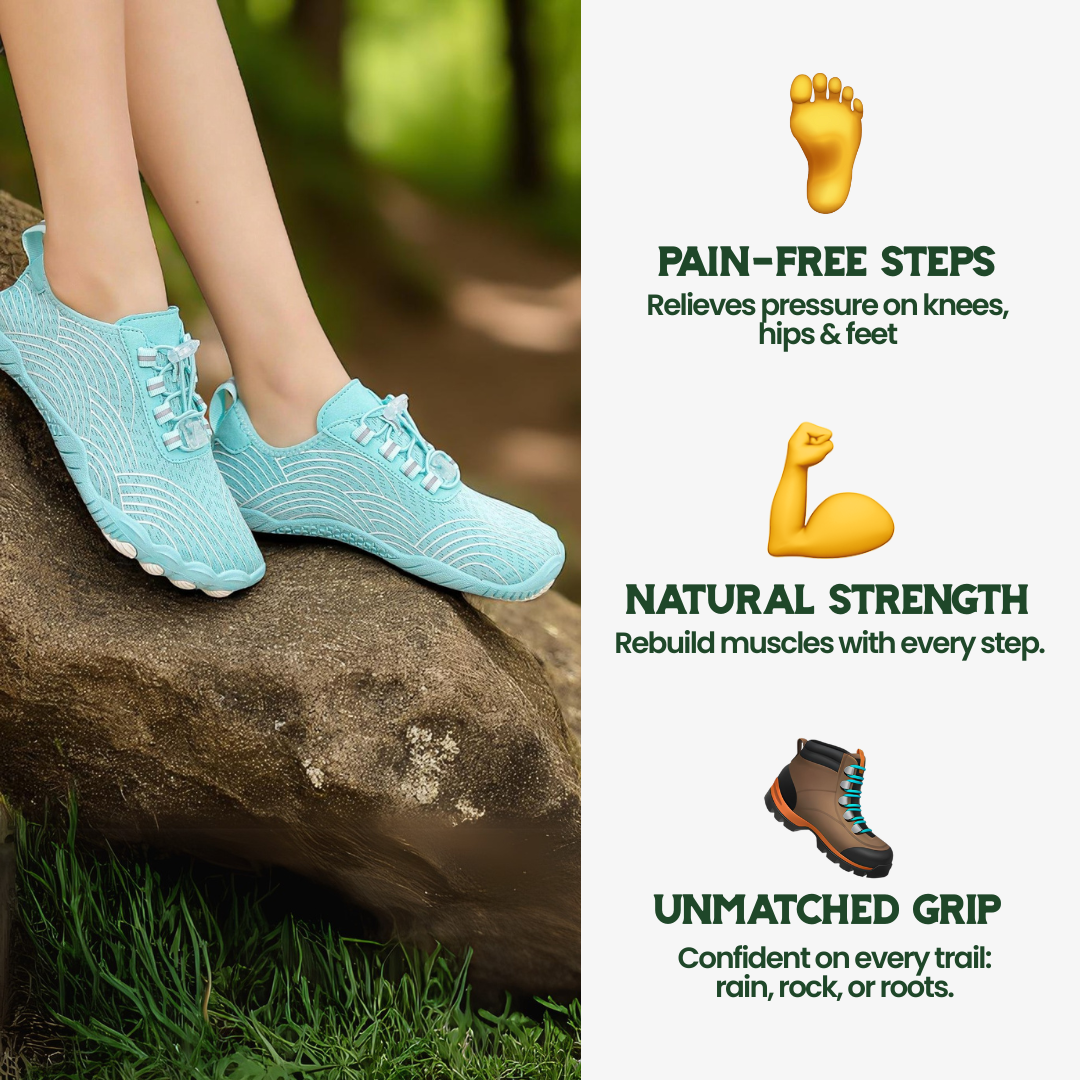 Bareflow - Gesunde, schmerzfreie Barfußschuhe für leichte Wanderungen & tägliche Freiheit (Unisex)