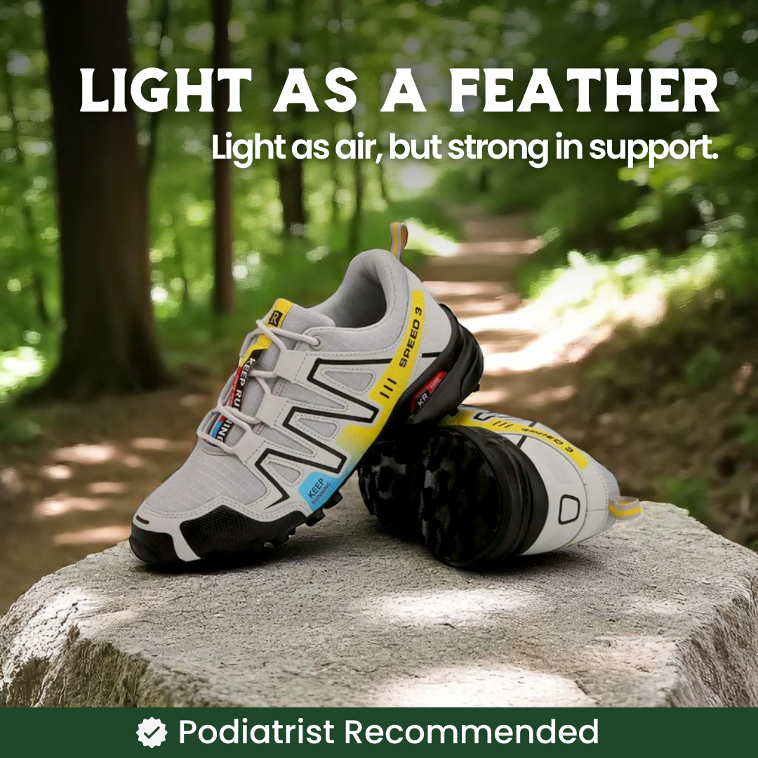 OrthoStride Radiant — Orthopedic Hiking Shoes for Pain-Free Steps & Natural Support (Unisex)