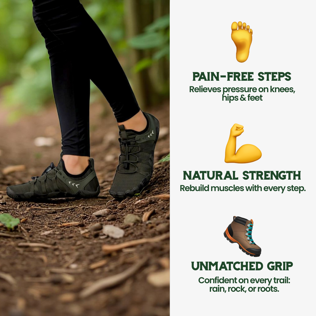 TerraForm - Scarpe leggere a piedi nudi per l'equilibrio quotidiano e la forza naturale (Unisex)