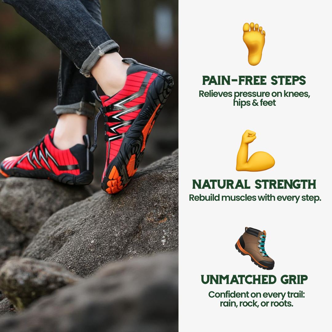 TerraPulse - Scarpe a piedi nudi senza dolore per movimenti naturali e libertà quotidiana (Unisex)