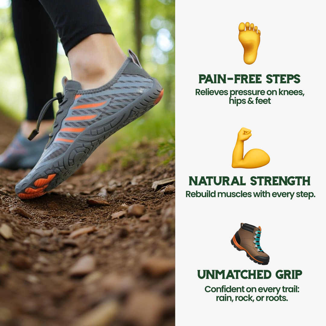 PrimalPulse - Scarpe da trekking a piedi nudi ad alte prestazioni per un movimento naturale sui sentieri (Unisex)