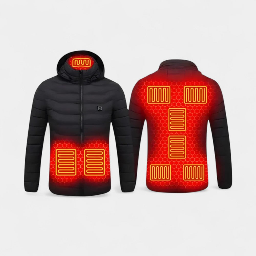 ThermaShield™ Heated Jacket – Unisex Waterproof Winter Coat