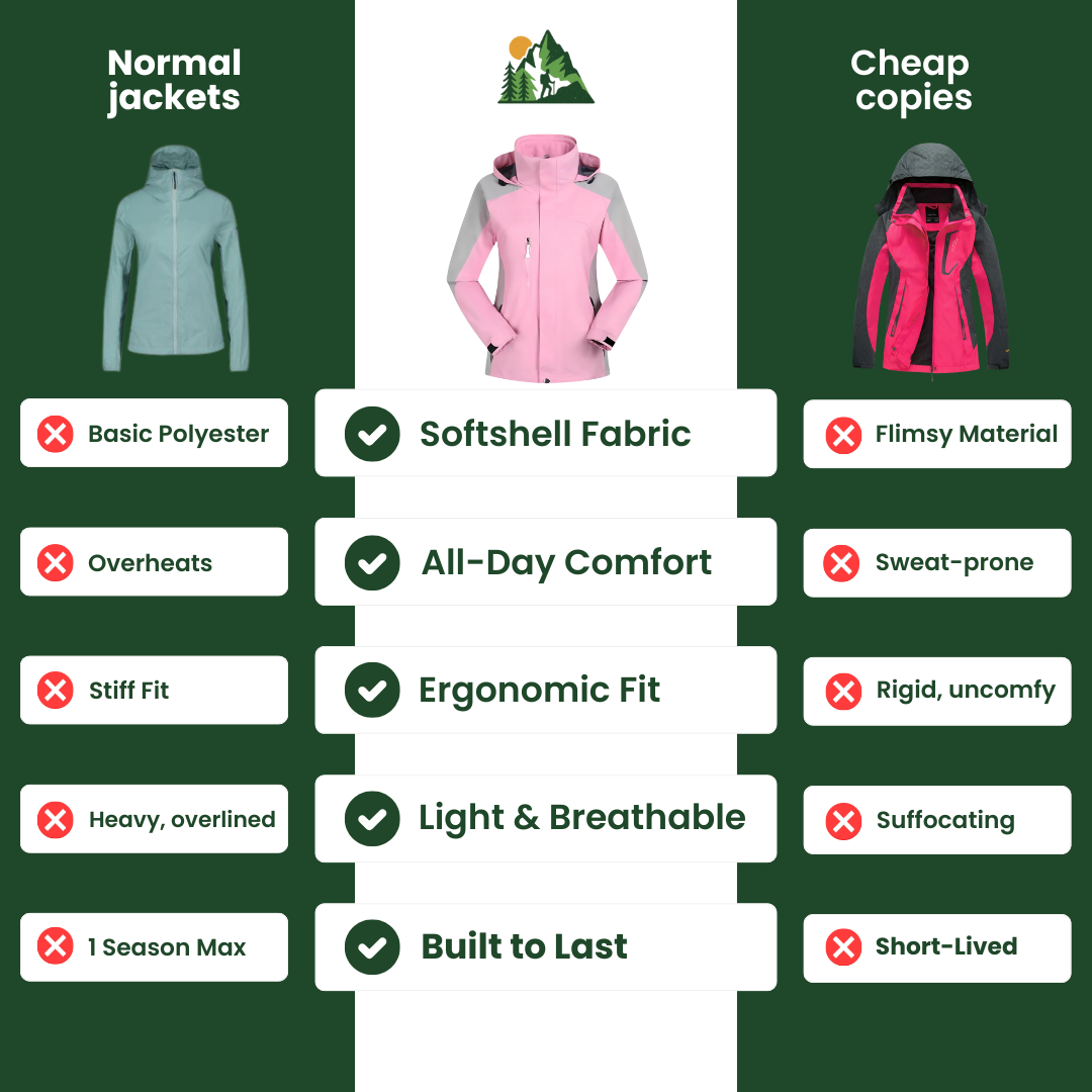 Veste Softshell Trek WindFlex™ pour femmes