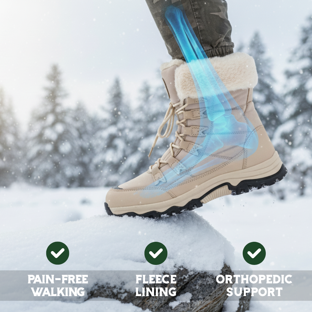 FrostAlign™ waterdichte, met fleece gevoerde orthese-laarzen voor dames