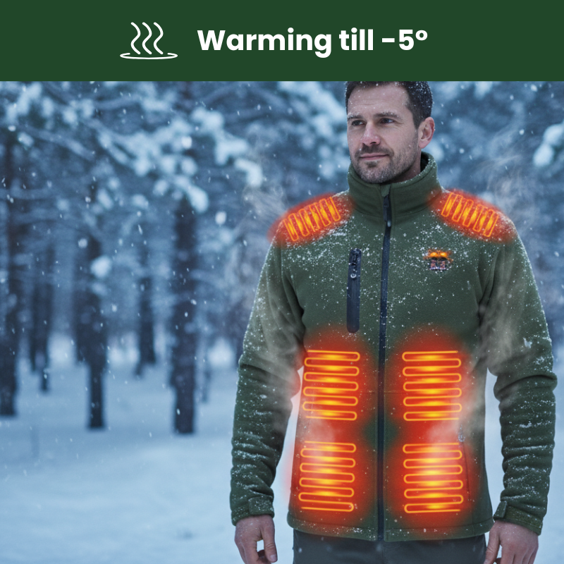 TrailMaster™ Beheizte wasserdichte Wanderjacke für Männer