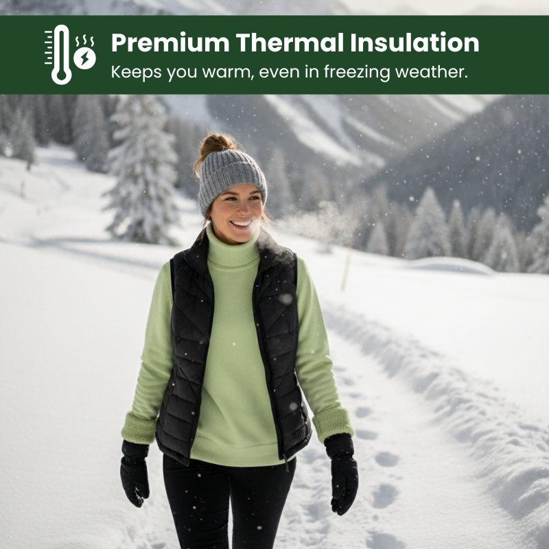 GlaciaLuxe™ Thermische trui met fleecevoering voor dames