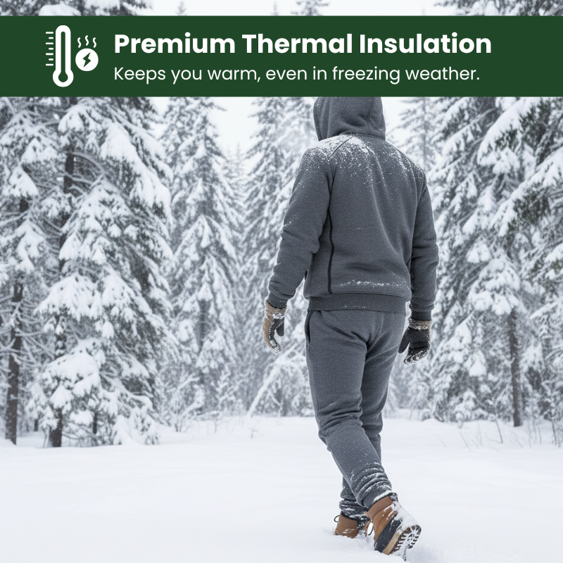 NordShield™ Outdoor Set voor heren met fleecevoering