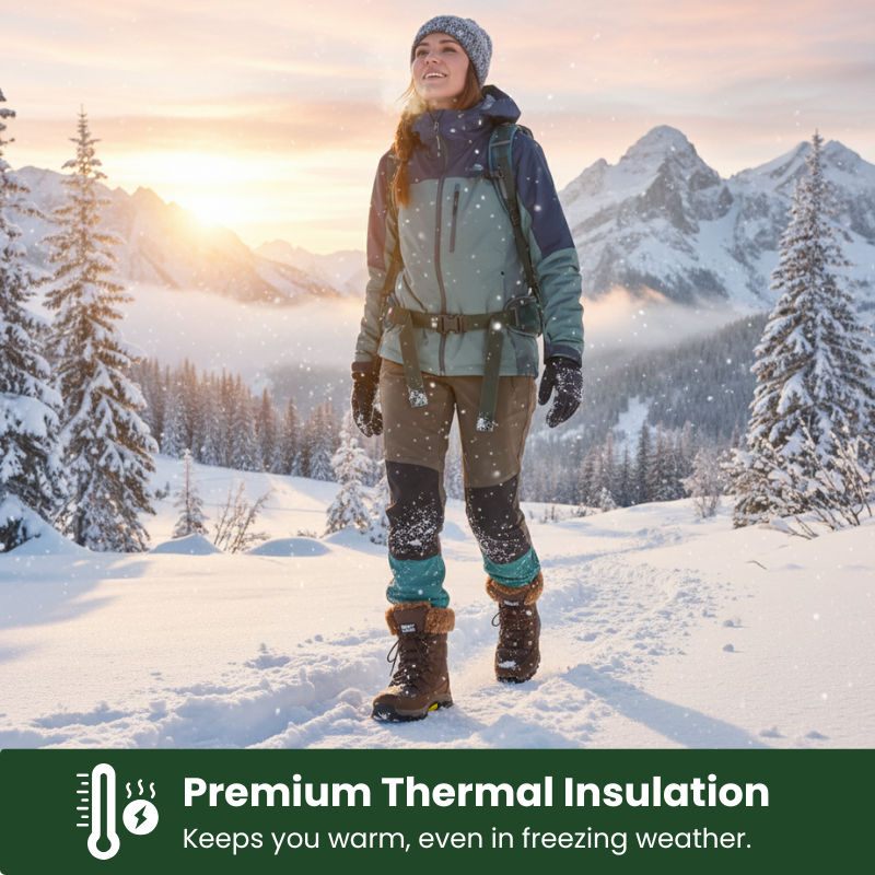 FrostAlign™ waterdichte, met fleece gevoerde orthese-laarzen voor dames