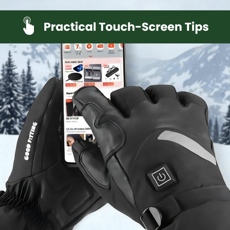 ThermaGrip™ Heated Gloves – Waterproof, Rechargeable & All-Day Warmth