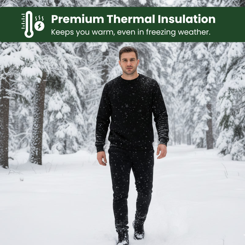 CoreDrift™ Pullover heren met fleecevoering