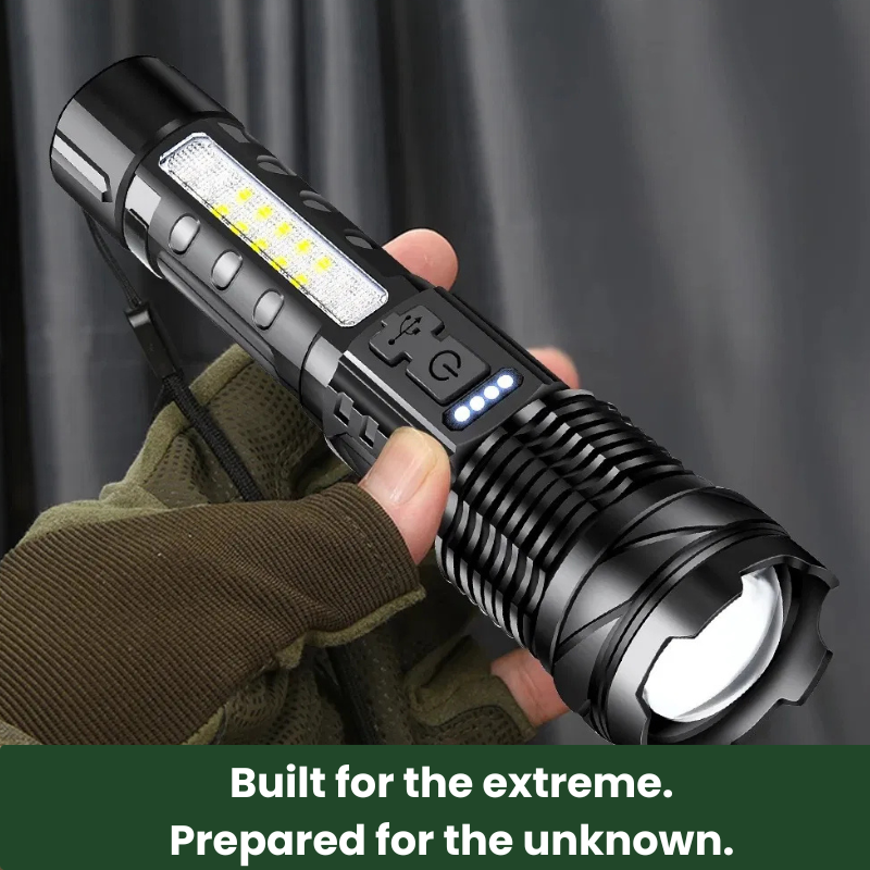 TactiBeam™ 5000 Lumen Military LED Flashlight