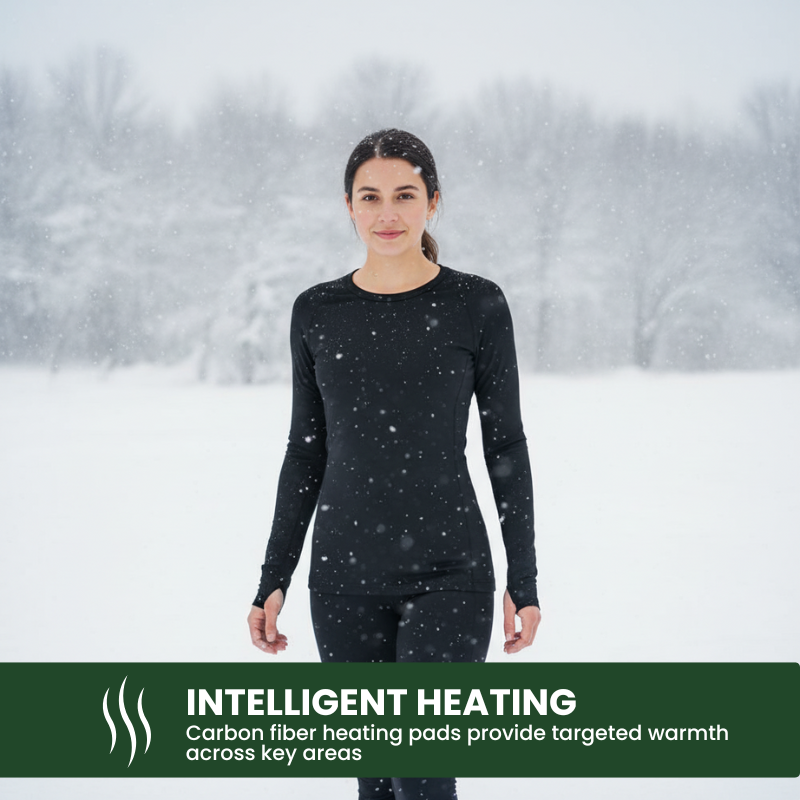 Chemise de base chauffante VulcanHeat™ pour femmes