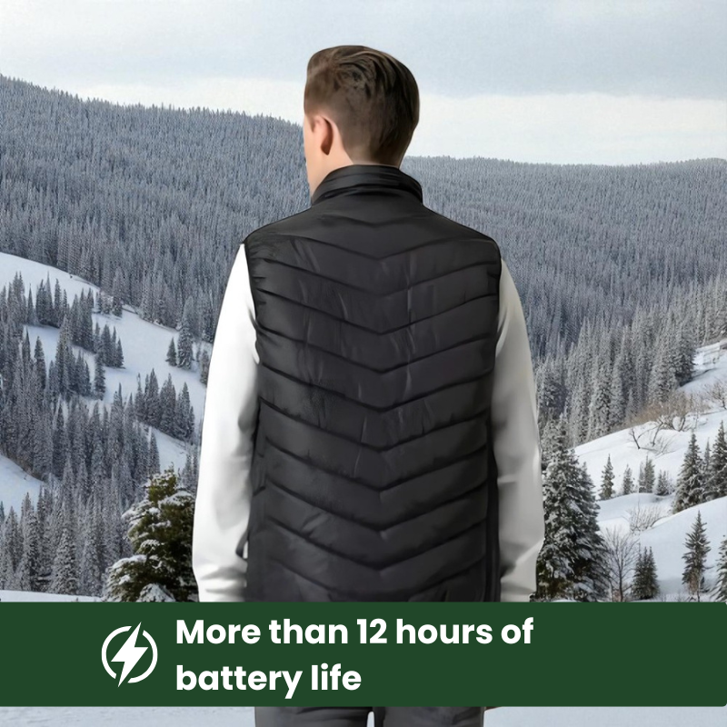 ThermaVest™ Heated Vest – Lightweight Electric Warming Vest for Men & Women