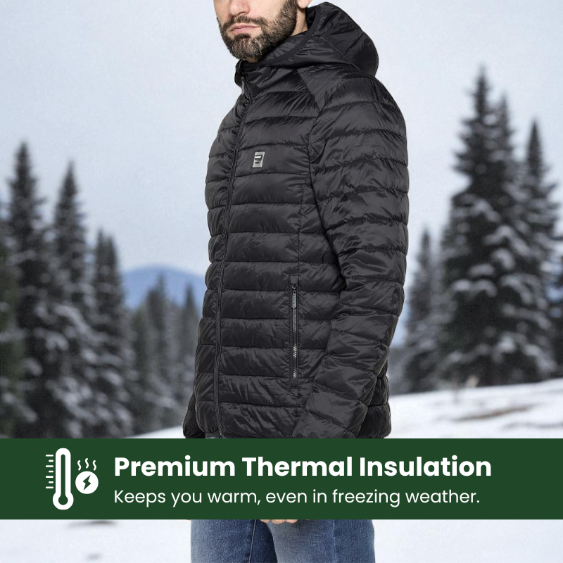 ThermaShield™ Heated Jacket - Manteau d'hiver imperméable unisexe
