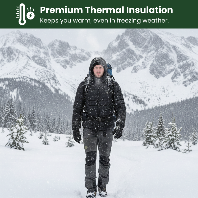 VentureHeat™ Veste d'extérieur chauffante imperméable pour hommes