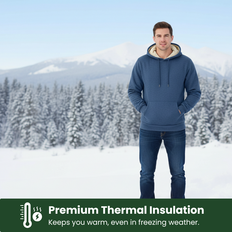GlacierCore™ Thermische Hoodie met fleecevoering voor heren