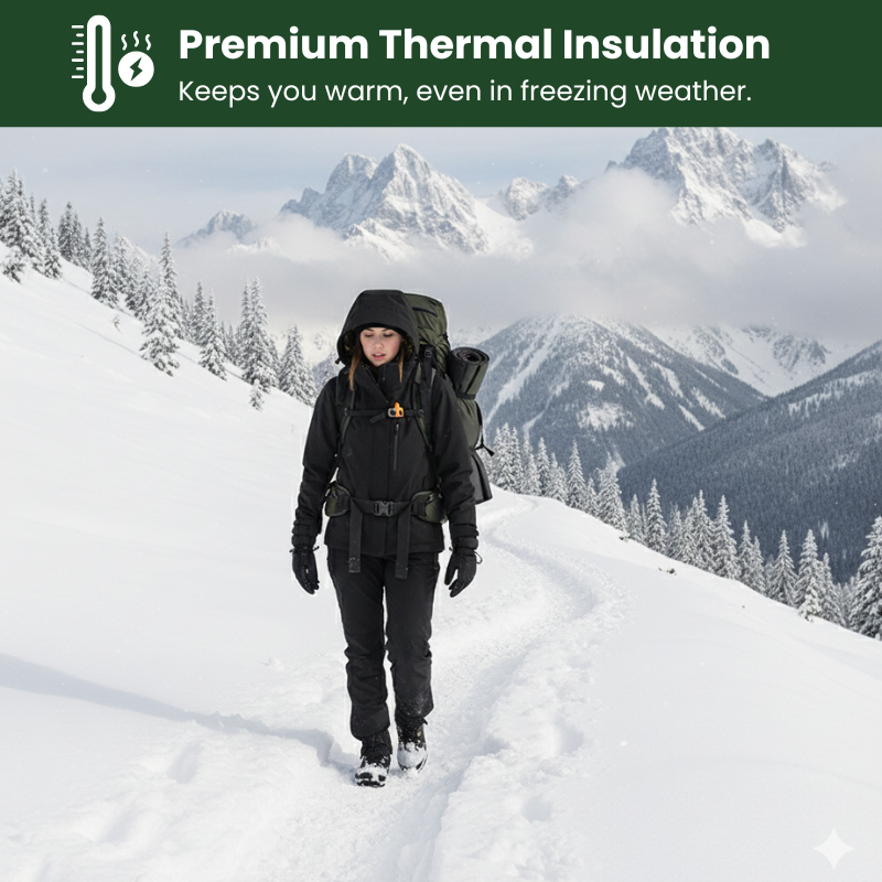 StormHaven™ waterdichte wandel winterjas voor Unisex