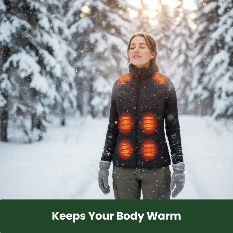 BlazeWarm™ Women's Heated Winter Vest