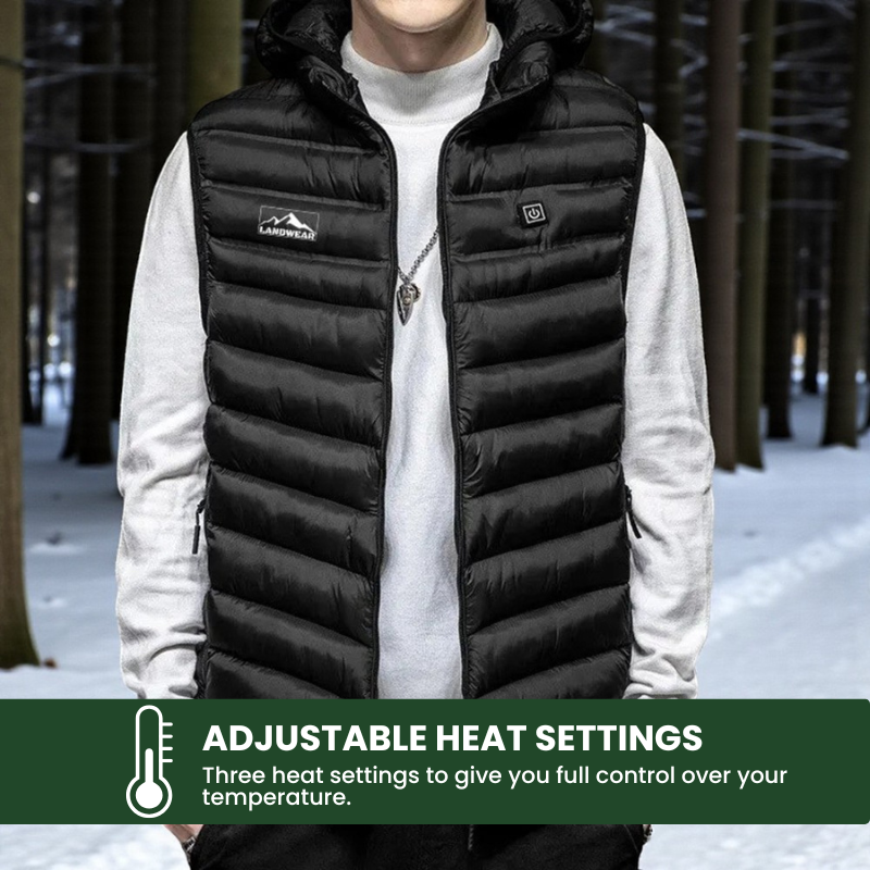 Gilet chauffant à capuche pour hommes VulcanEdge™