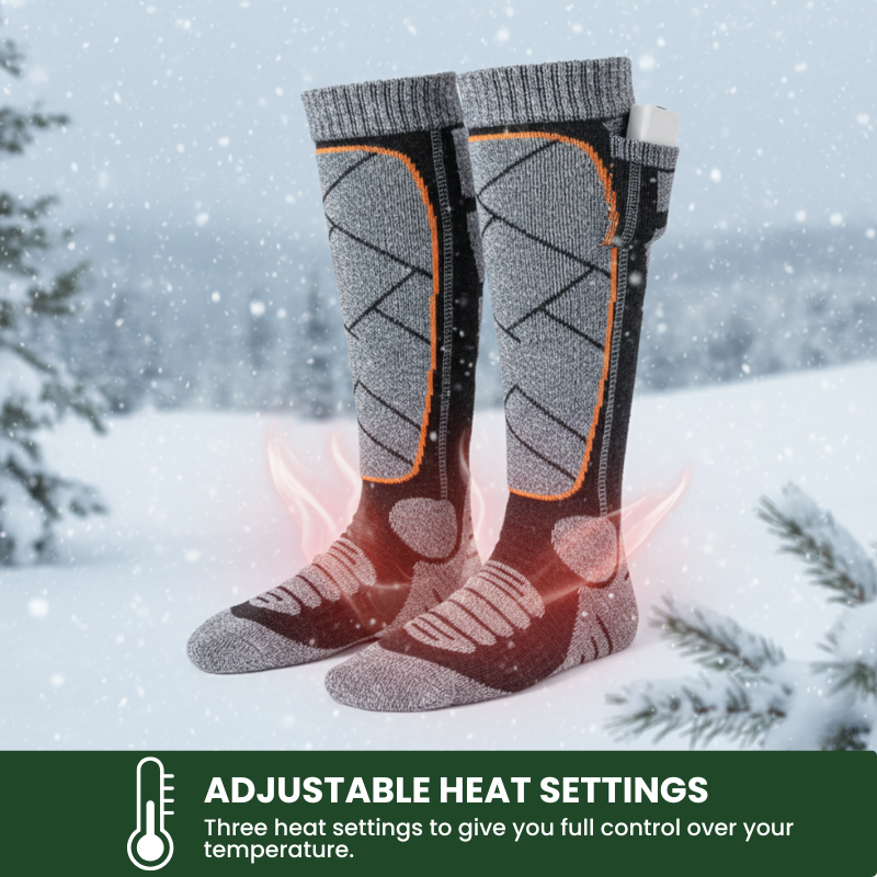 HeatStride™ Unisex beheizte Thermo-Wintersocken